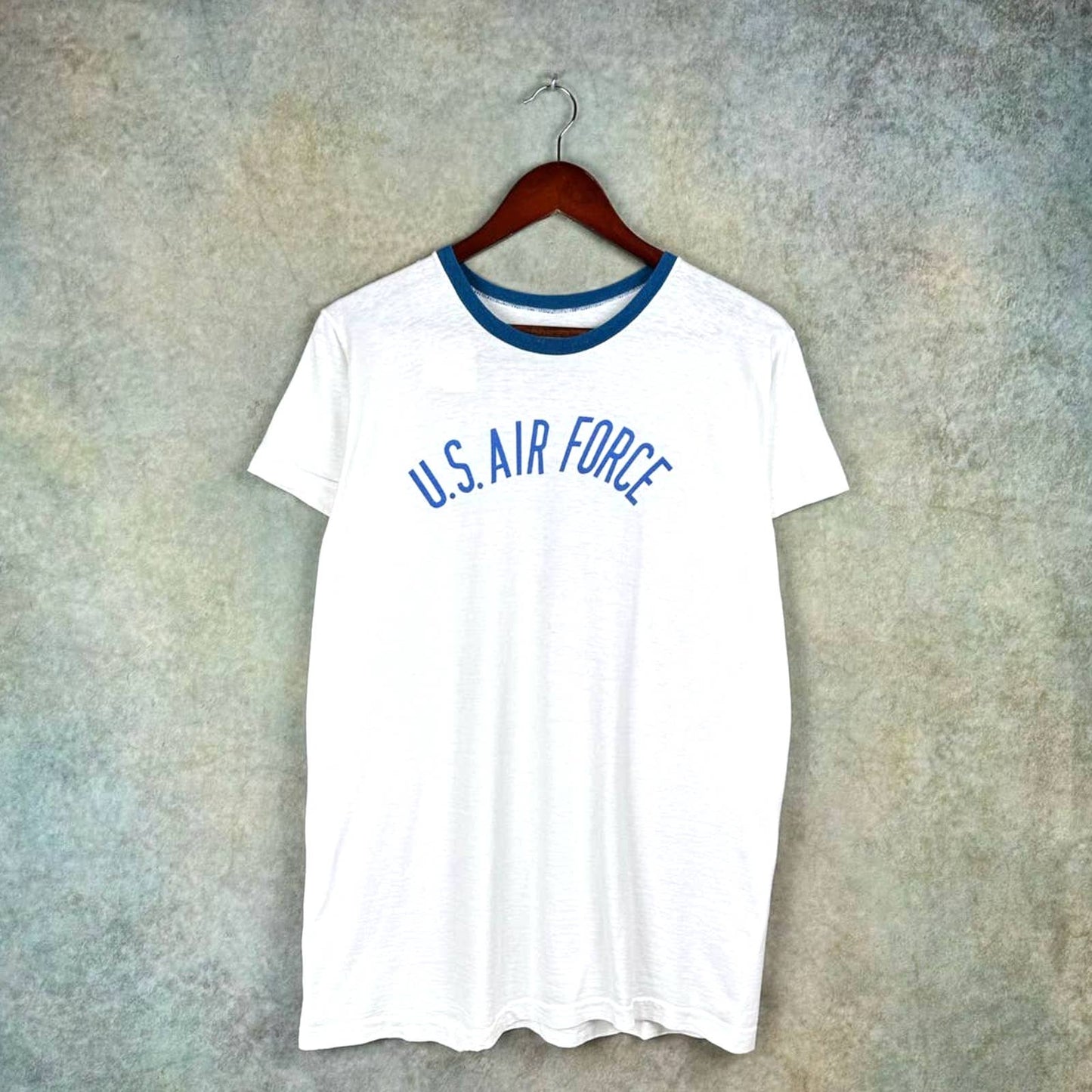 Vintage 80s US Air Force T Shirt M White