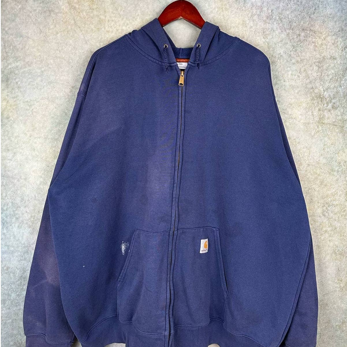 Vintage Carhartt Full Zip Hoodie 2XL