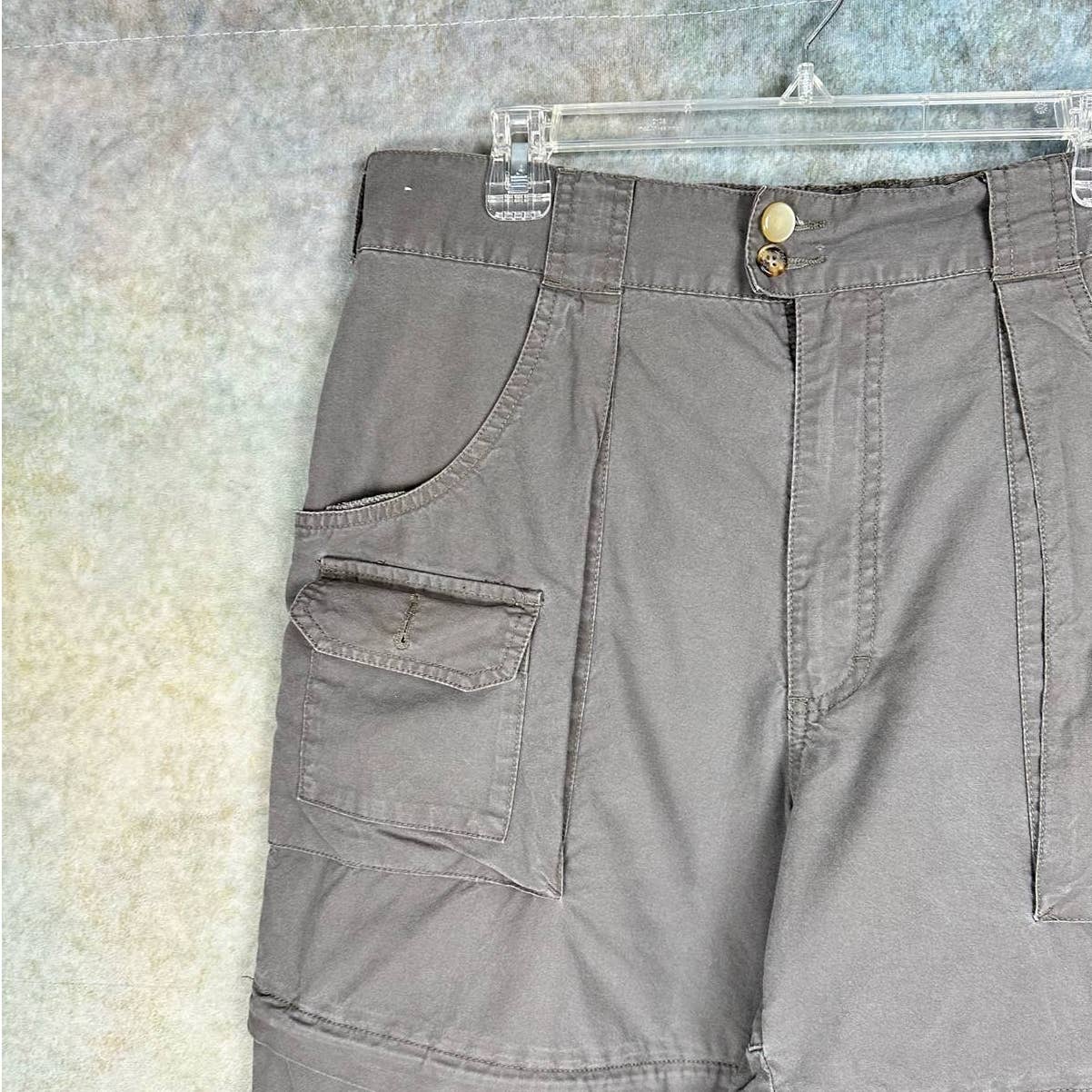 Y2K Cargo Zip Off Pants / Shorts 36
