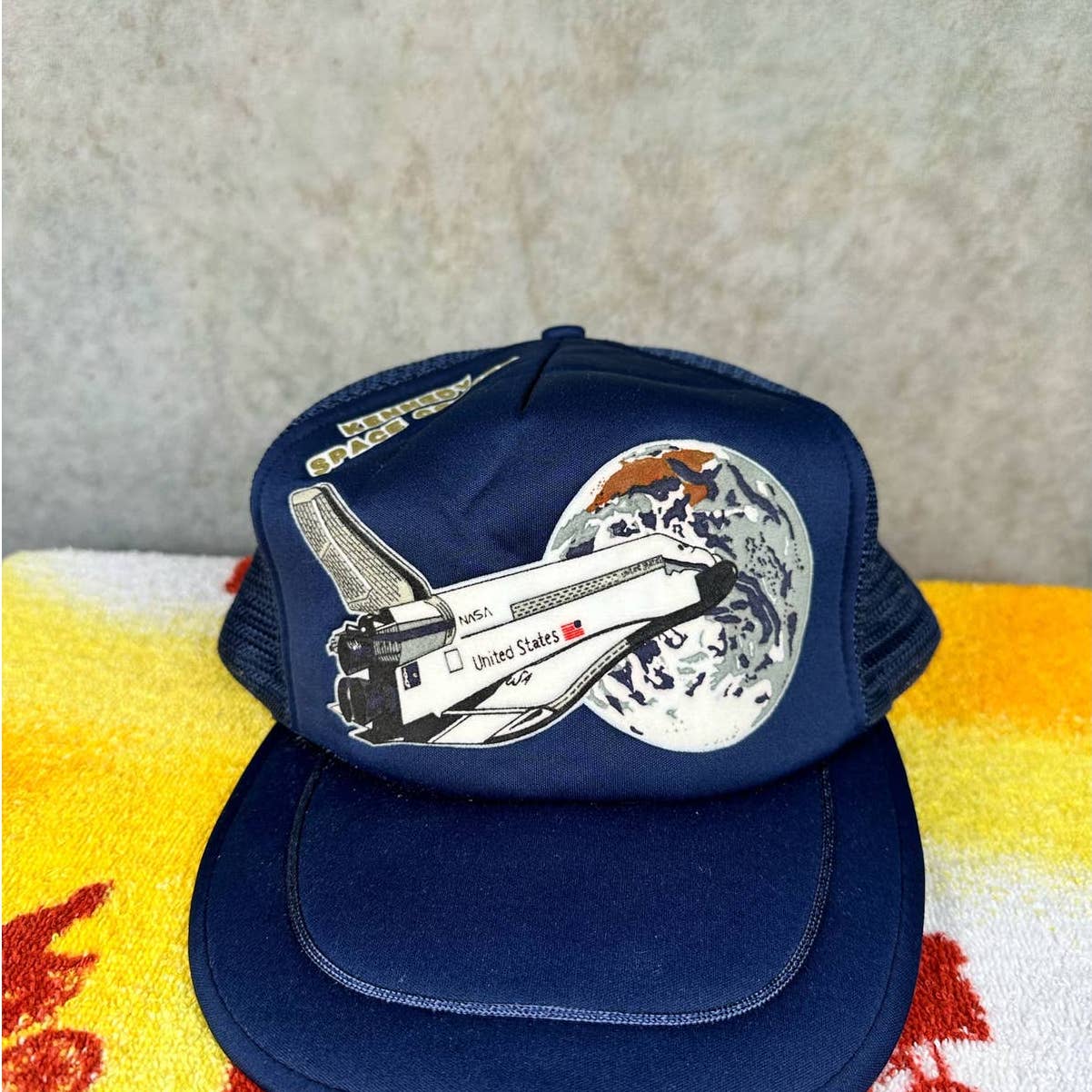 Vintage 80s Nasa Trucker Hat