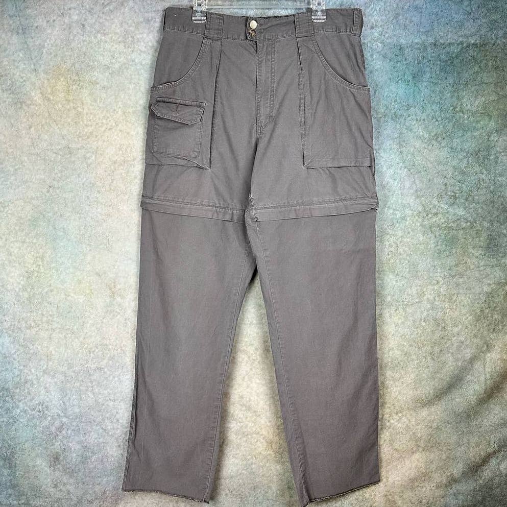Y2K Cargo Zip Off Pants / Shorts 36