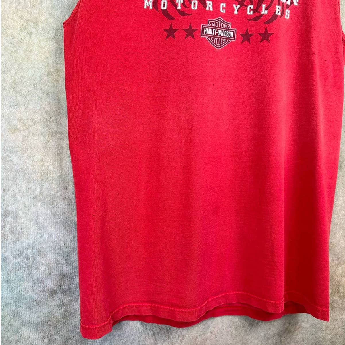 Y2K Harley Davidson Shirt Sleeveless L