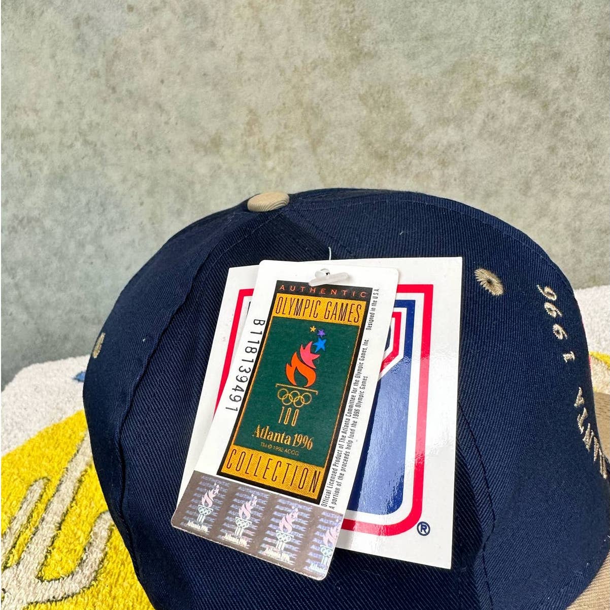 Vintage 1996 Atlanta Olympics Hat