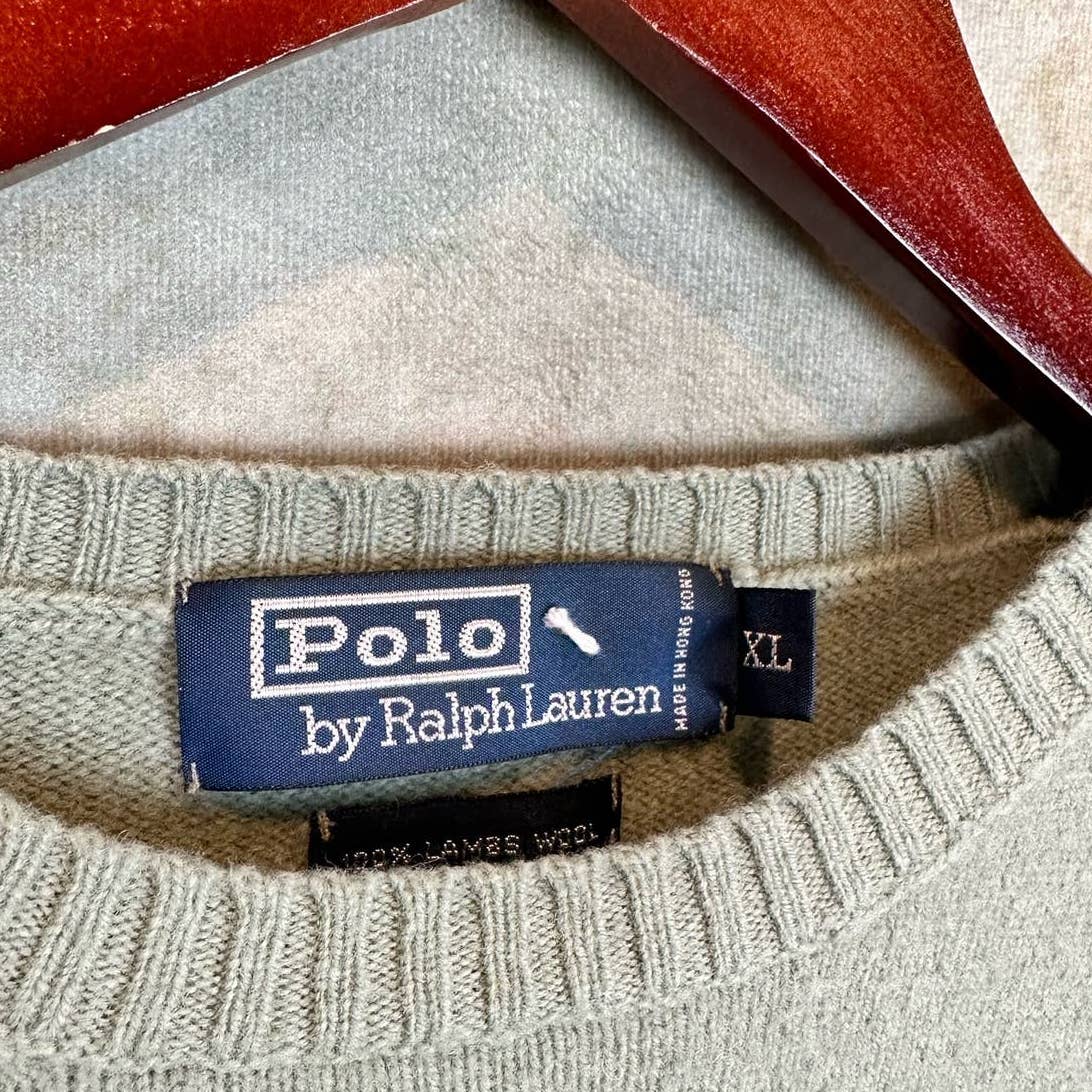 Vintage Polo Knit Sweater