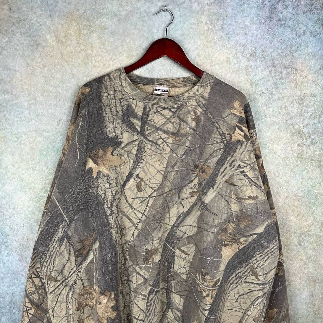 Vintage Real Tree Camo Crewneck 3X