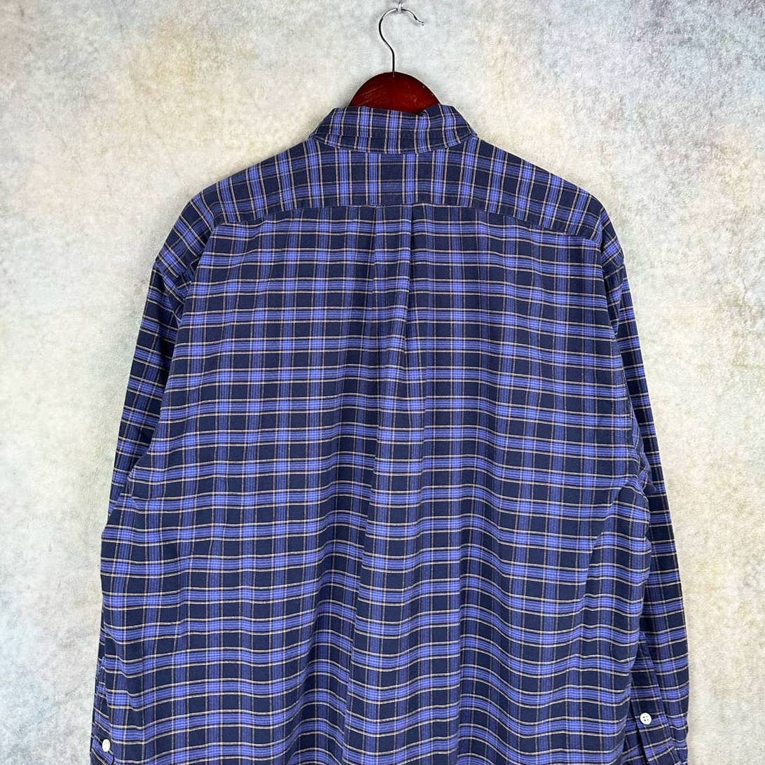 Vintage Polo Ralph Lauren Plaid Flannel Shirt L