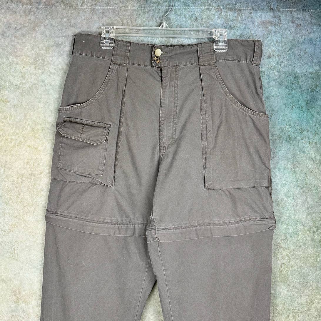 Y2K Cargo Zip Off Pants / Shorts 36