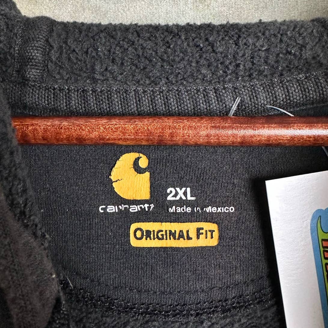 Carhartt Full Zip Hoodie Sweatshirt 2XL
