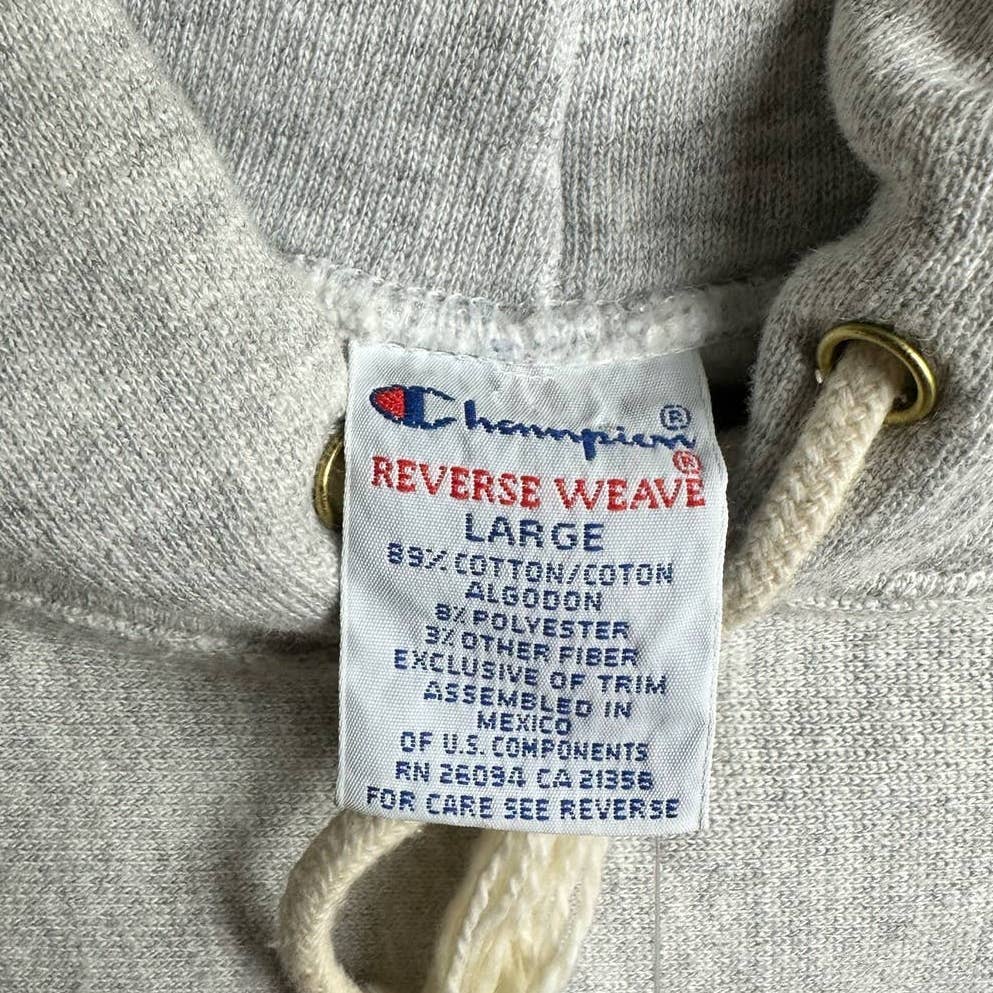 Vintage Syracuse Champion Reverse Weave Hoodie L