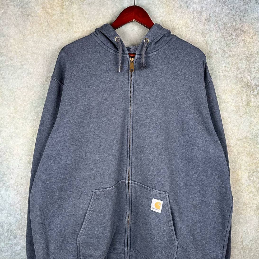 Carhartt Full Zip Hoodie Sweatshirt 2XL