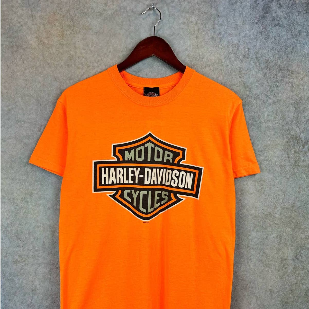 Y2K Harley Davidson Logo T Shirt S