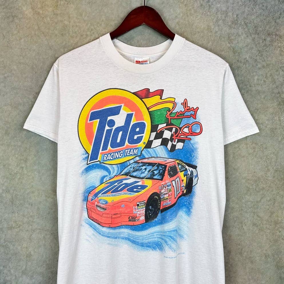 Vintage Nascar Tide Racing T Shirt S