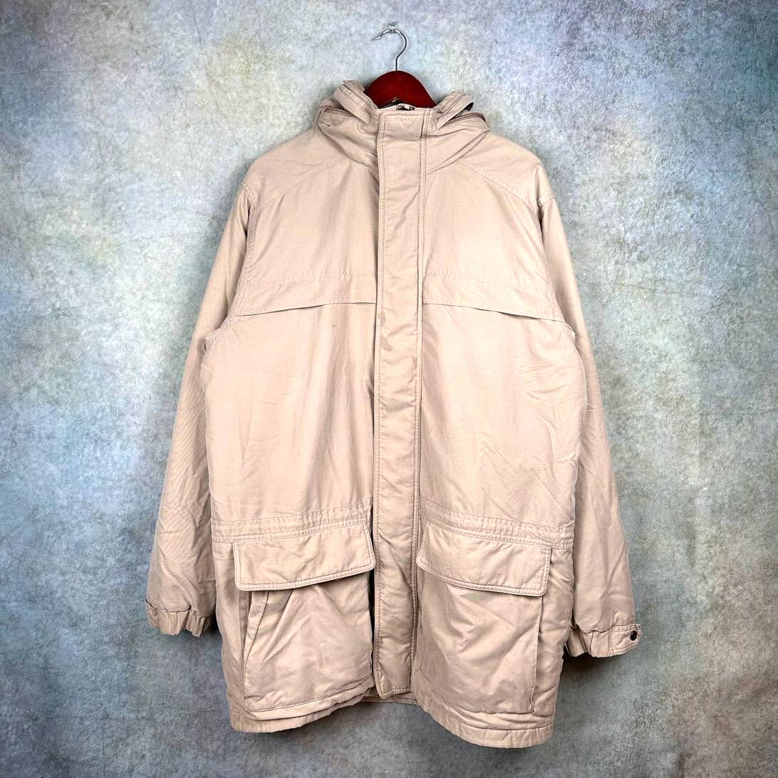 Vintage LL Bean Long-Line Parka Coat L Tall