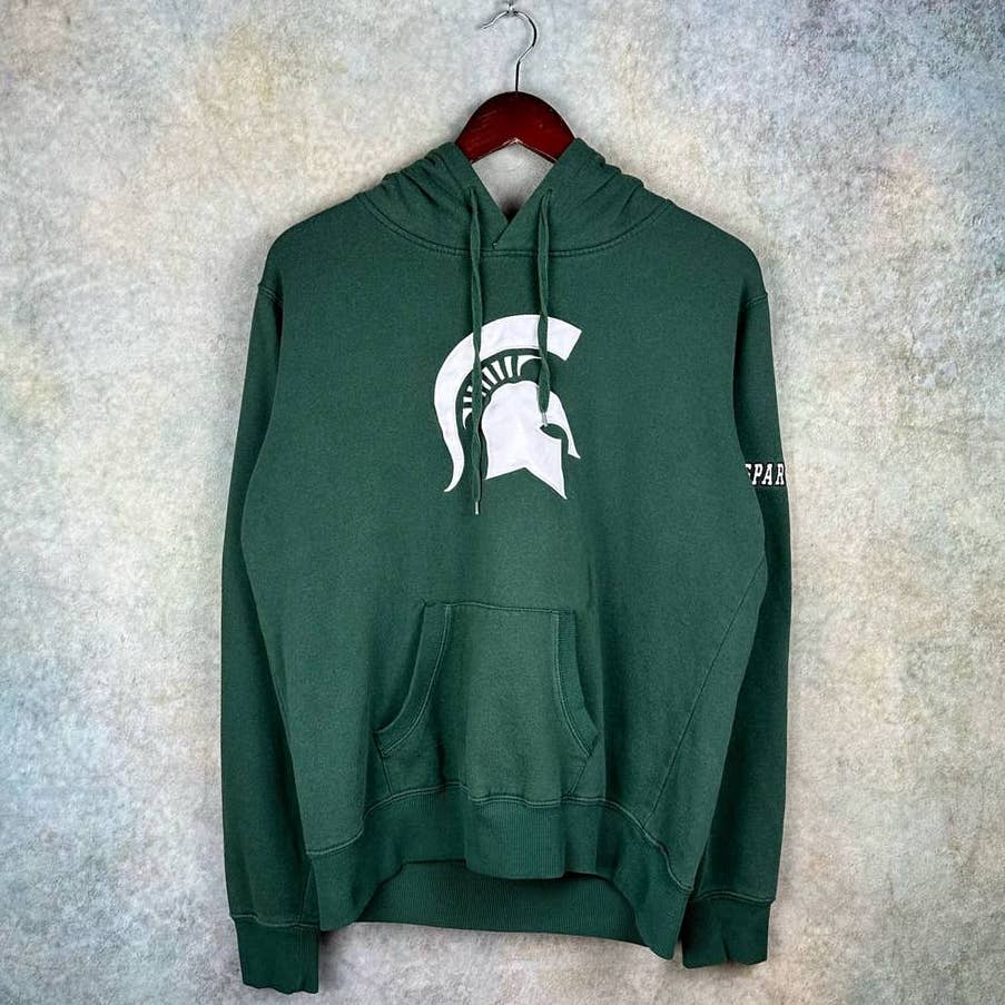 Vintage Michigan State Spartans Hoodie M