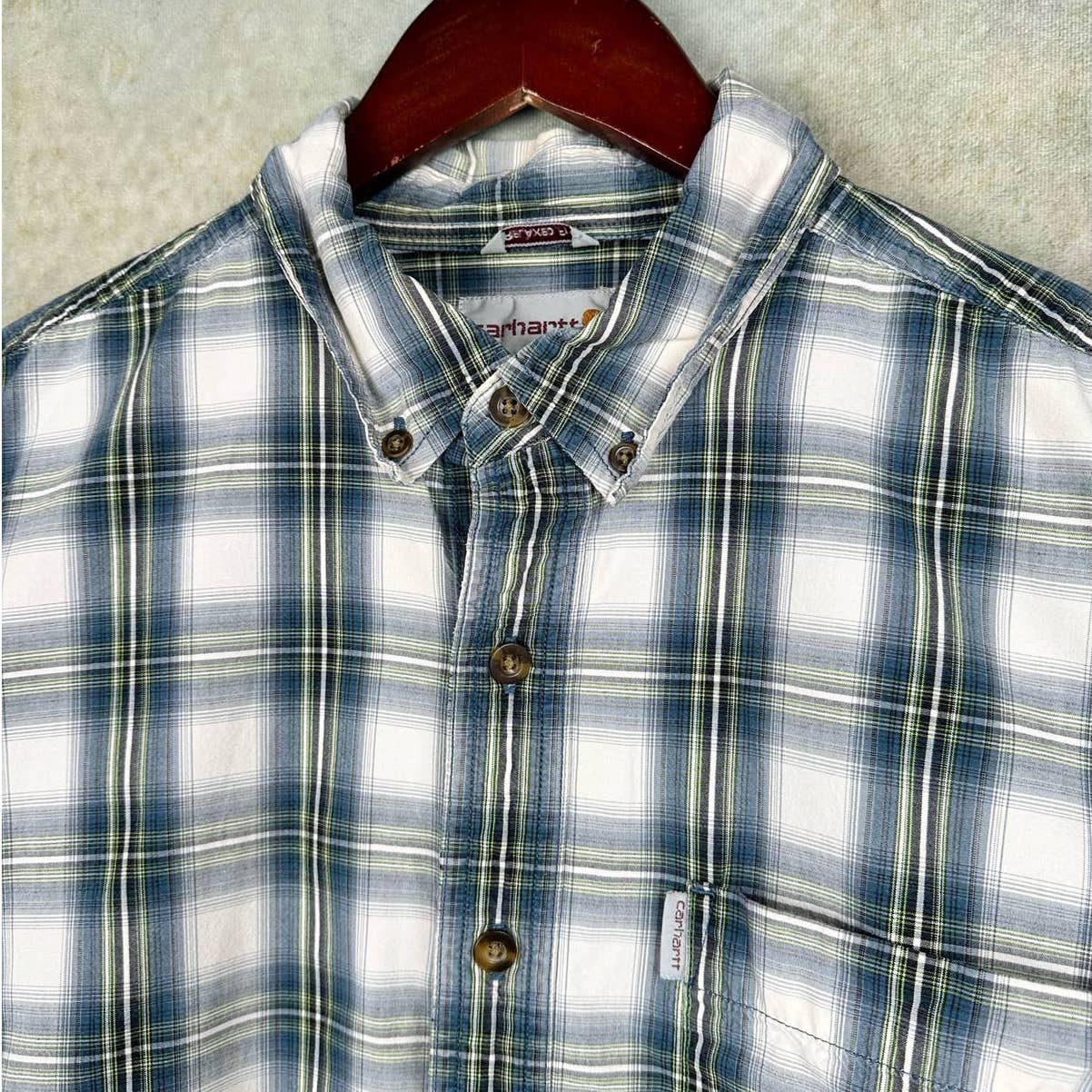 Vintage Carhartt Flannel Shirt L