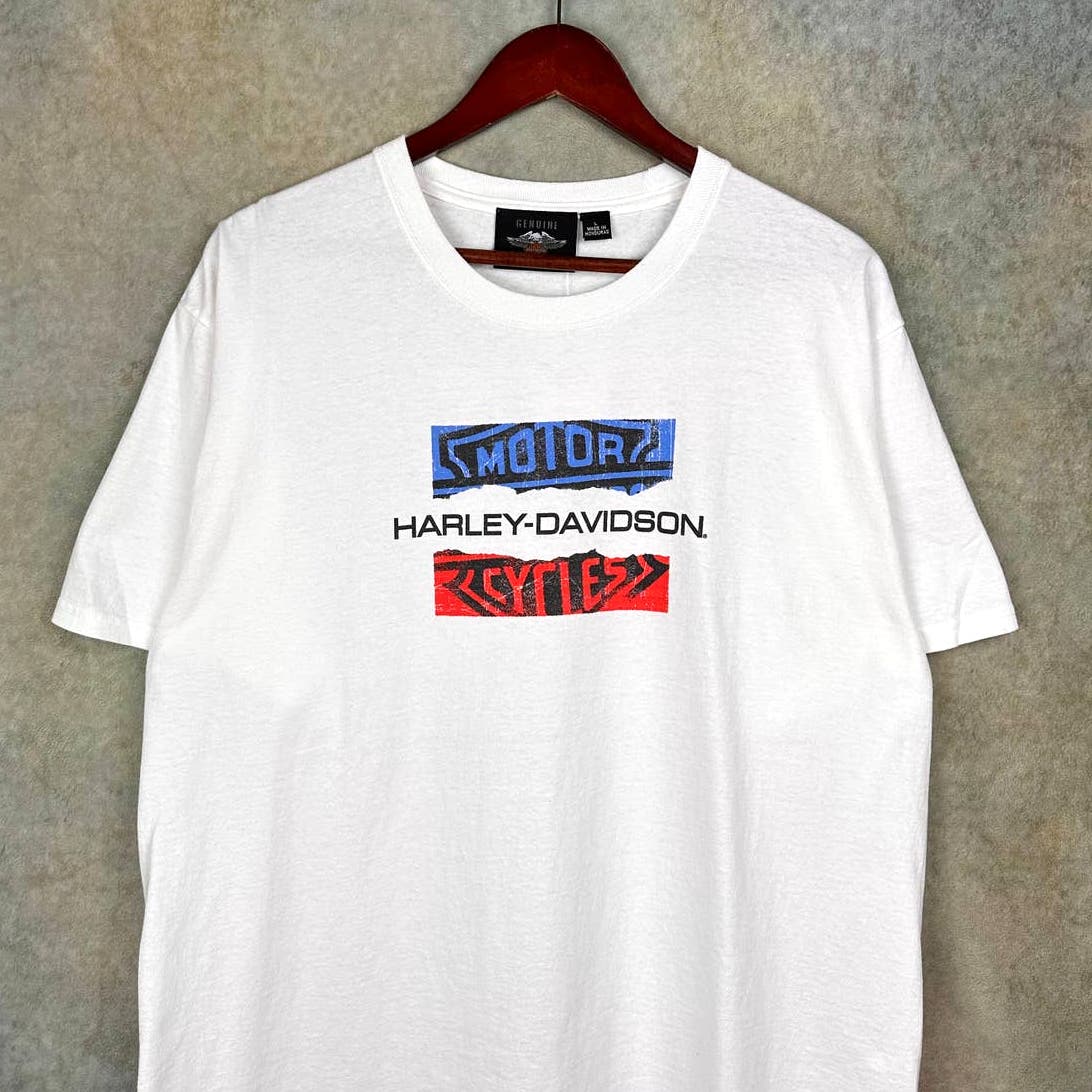 Harley Davidson Motorcycles T Shirt Sz L