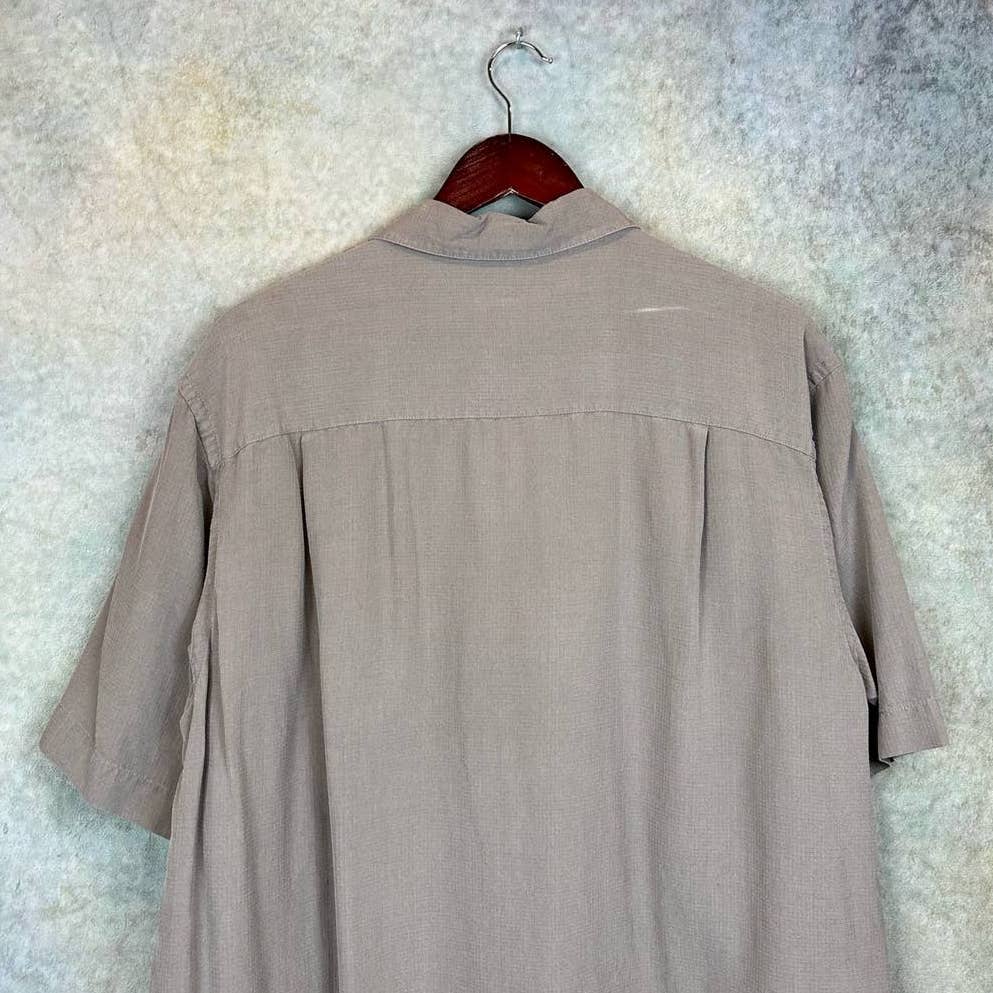 Vintage 90s Silk Shirt L