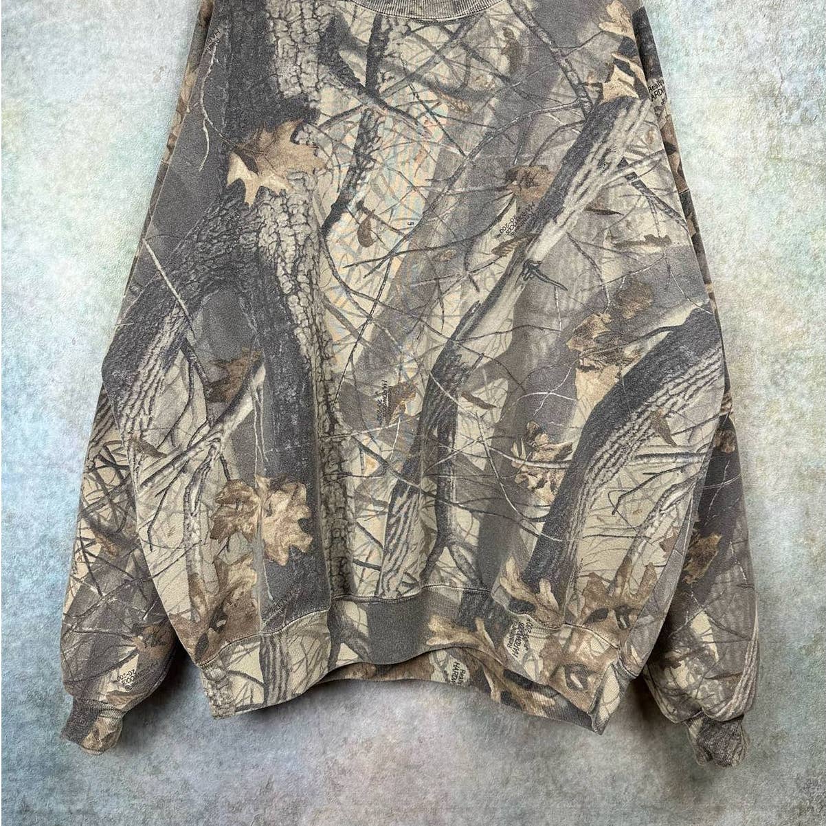 Vintage Real Tree Camo Crewneck 3X