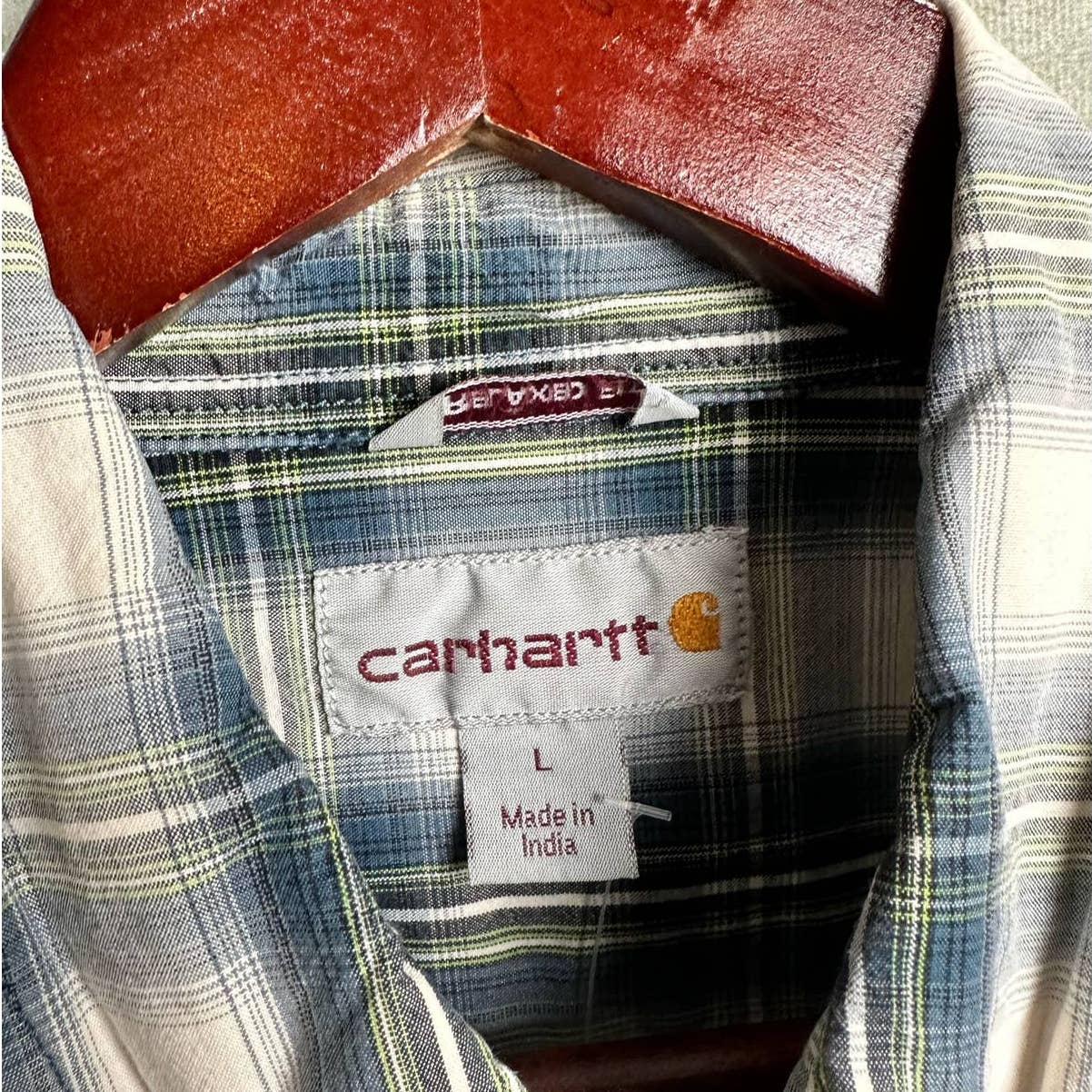 Vintage Carhartt Flannel Shirt L
