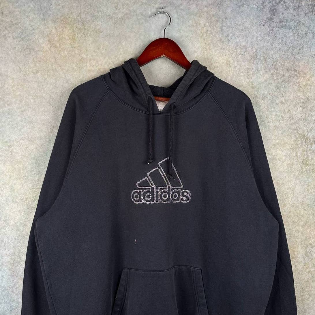 Vintage 90s Adidas Hoodie L