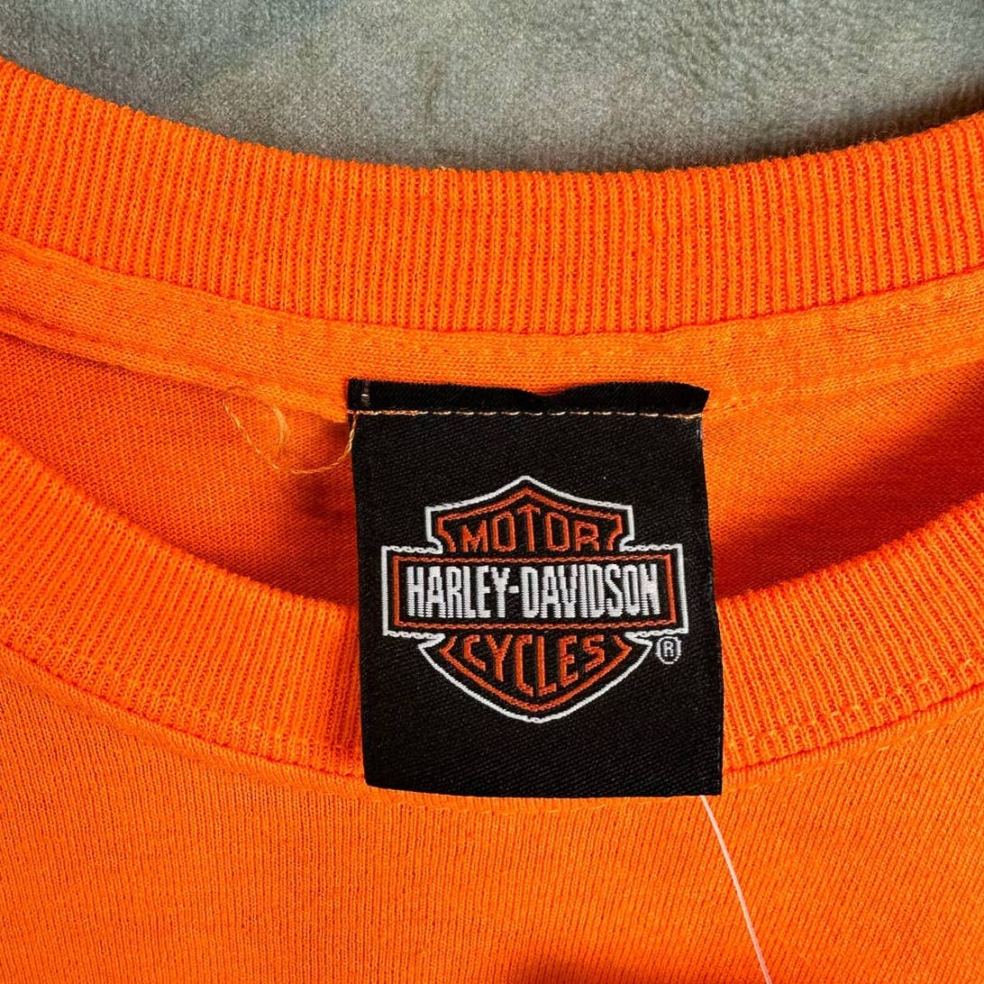 Y2K Harley Davidson Logo T Shirt S