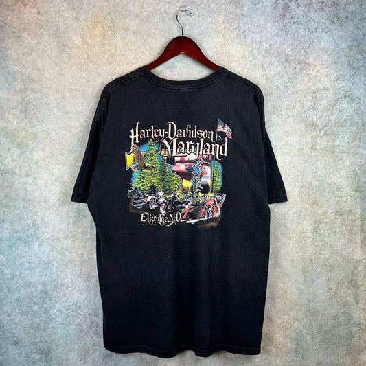 Y2K Harley Davidson T Shirt XL