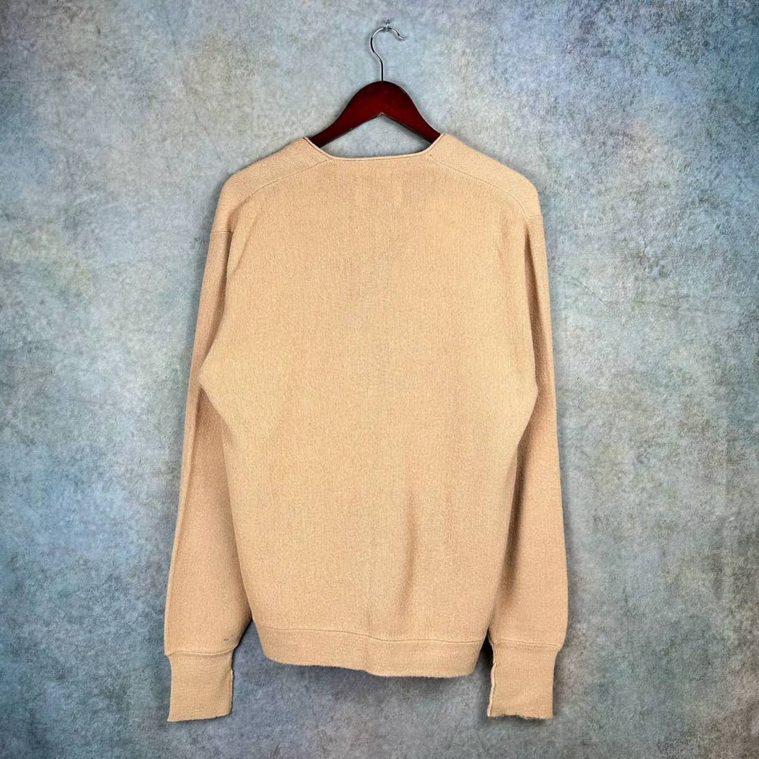 Vintage 80s Knit Cardigan L