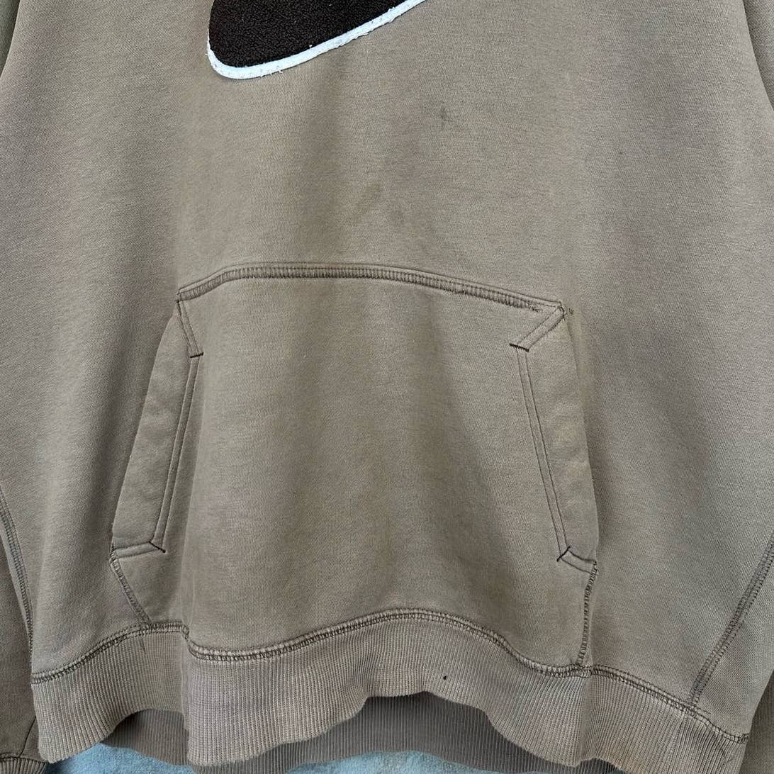 Vintage Tan Nike Hoodie XL