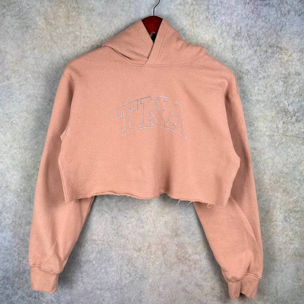 Aritzia TNA The Perfect Cropped Hoodie S