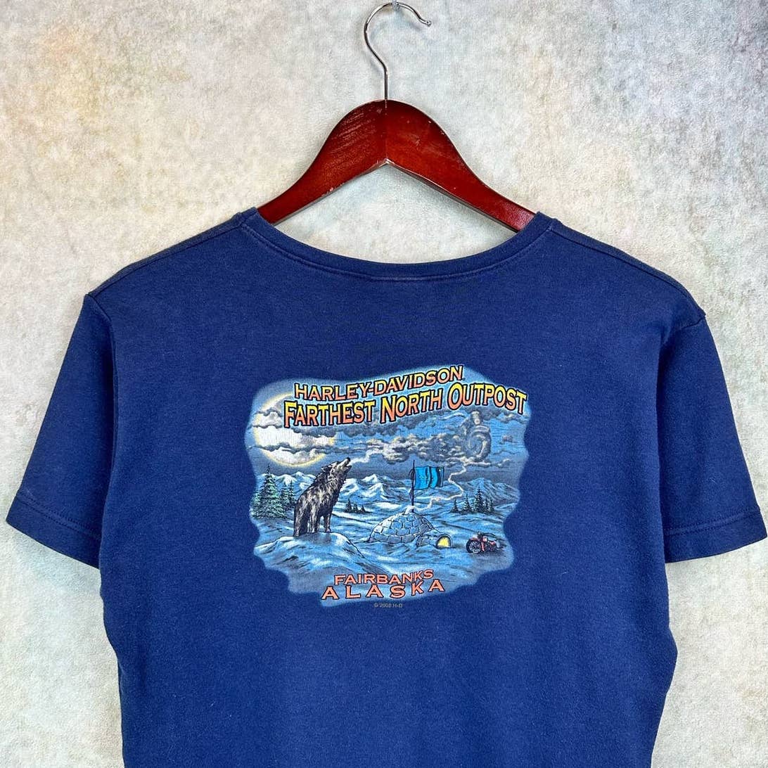 Vintage Y2K Harley Davidson T Shirt L