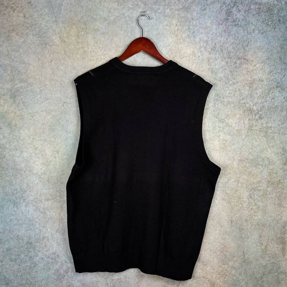 Vintage Knit Sweater Vest XL