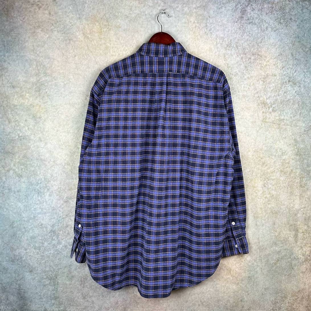 Vintage Polo Ralph Lauren Plaid Flannel Shirt L