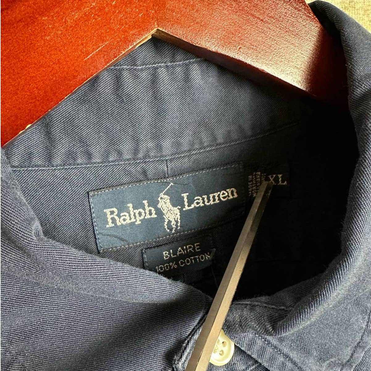 Vintage Polo Ralph Lauren Button Down Shirt XL