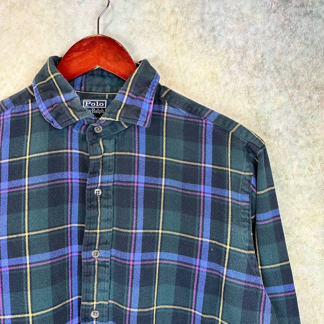 Vintage Polo Ralph Lauren Flannel Shirt L