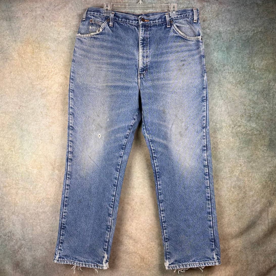 Vintage Dickies Denim Jeans 38x30 Flannel Lined