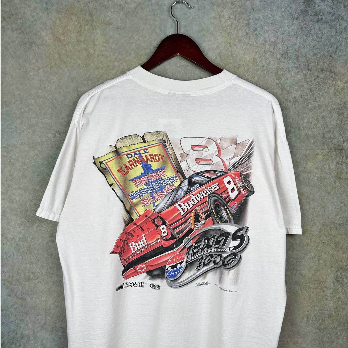 Y2K Dale Earnhardt Jr Nascar T Shirt L