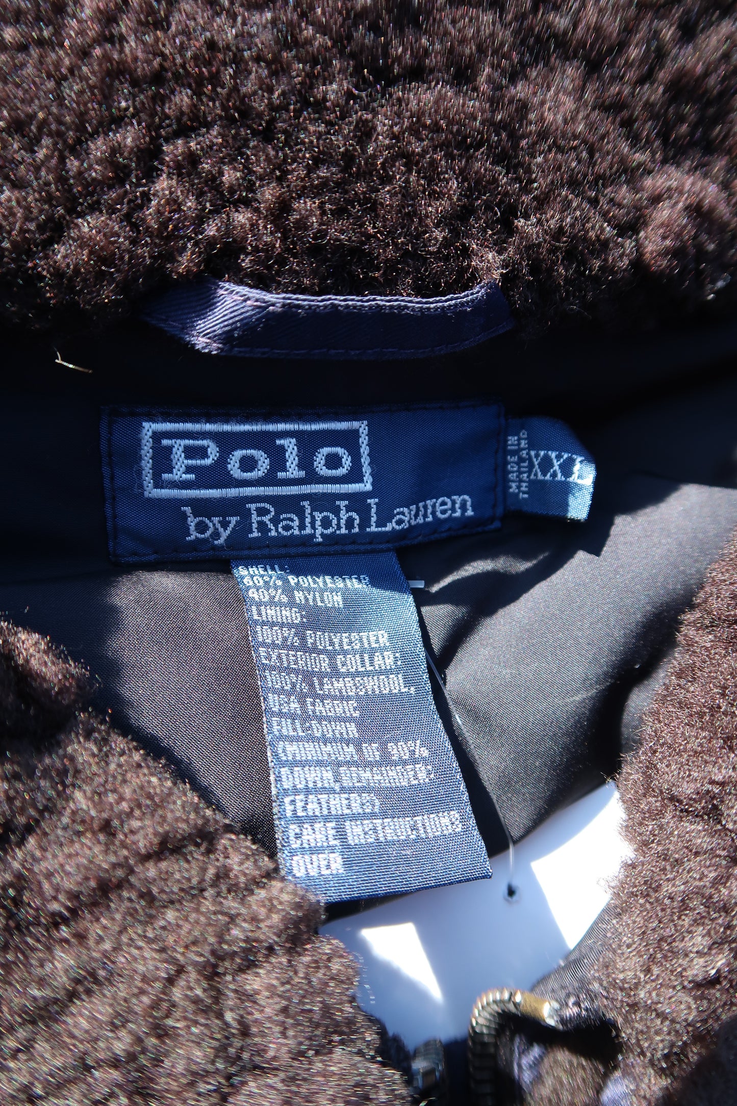 Vintage 90s Rare Polo Flight Bomber Jacket