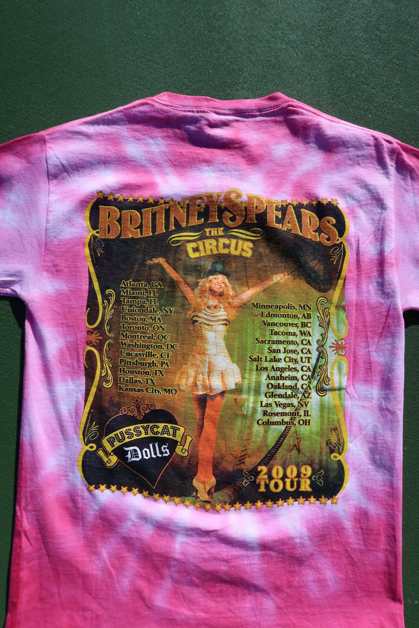 2009 Britney Spears Pussycat Dolls T Shirt
