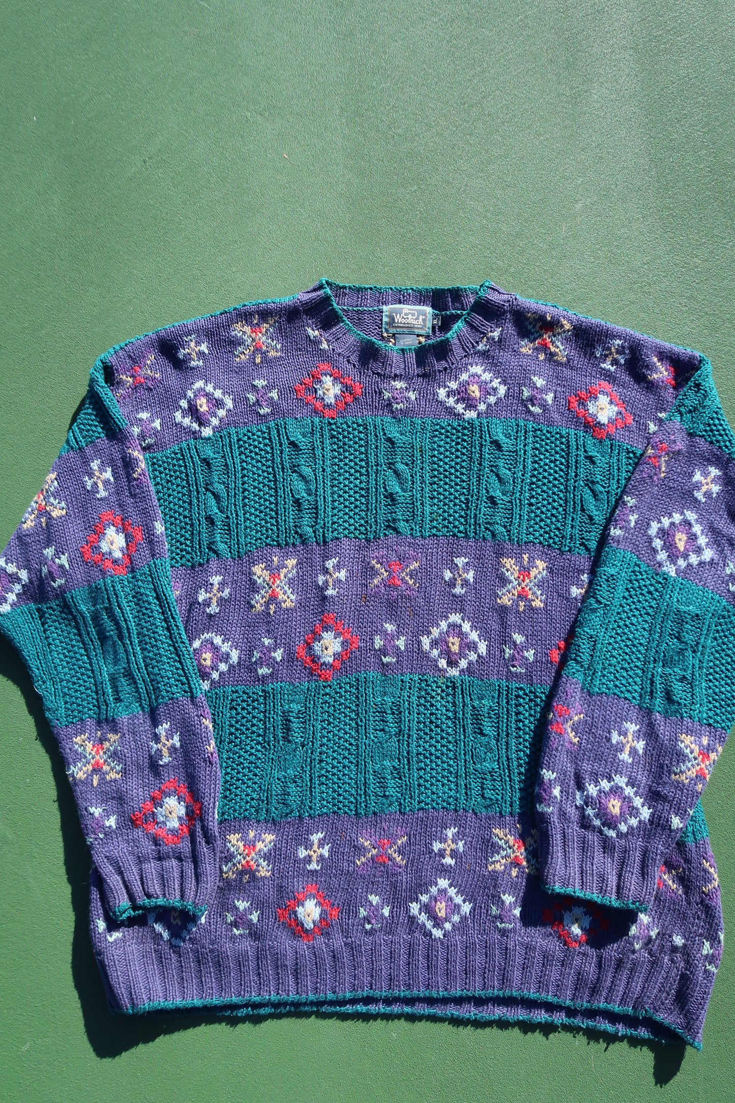 Vintage 90s Woolrich Knit Sweater