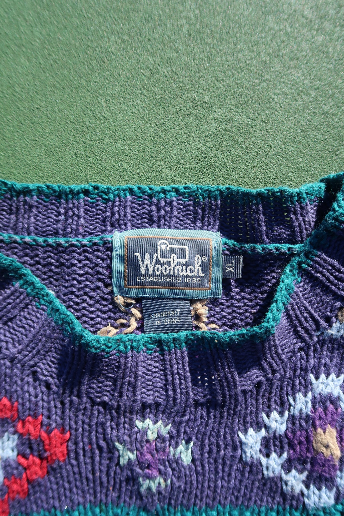 Vintage 90s Woolrich Knit Sweater