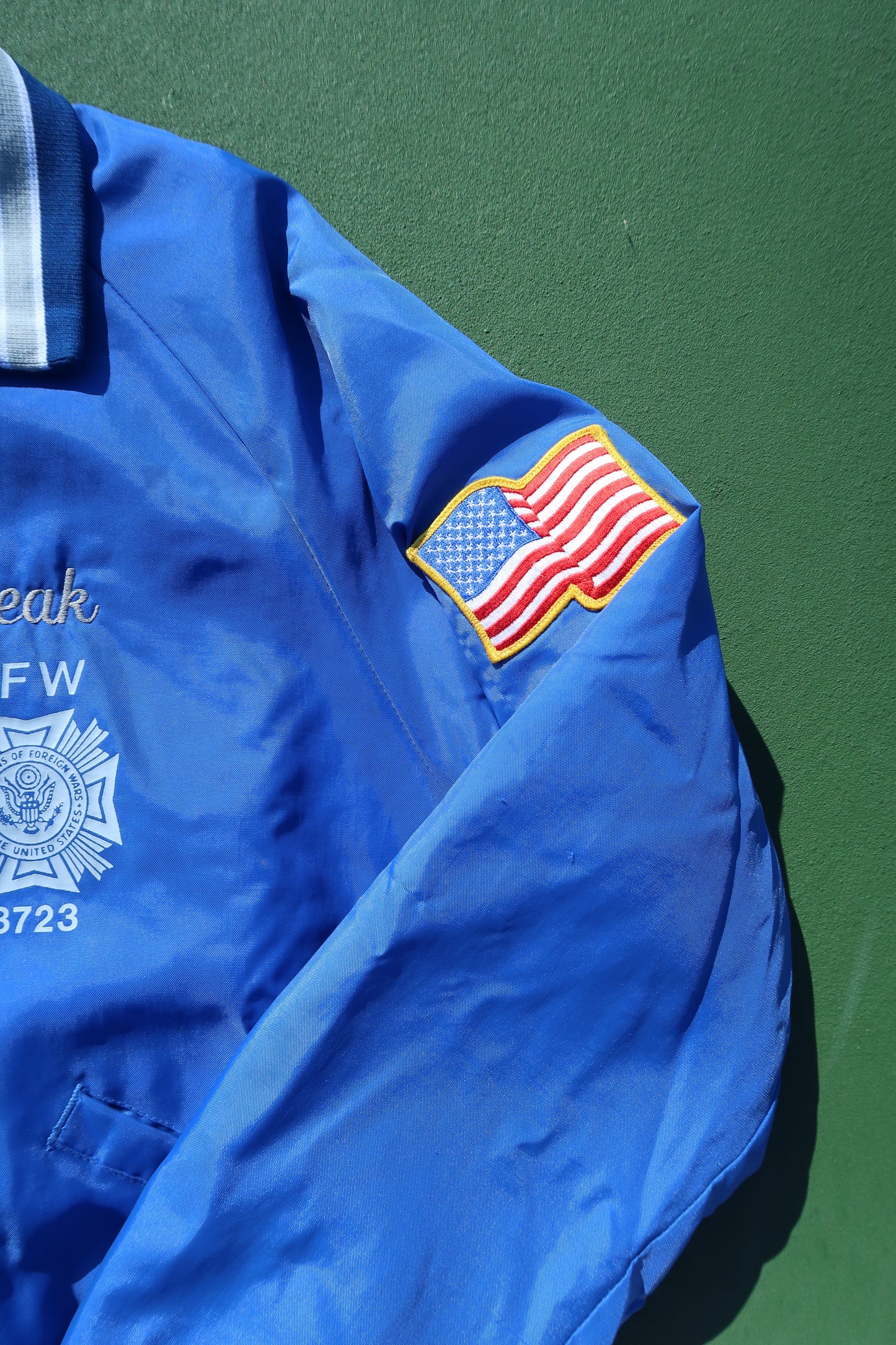 Vintage 90s VFW Hockey Jacket
