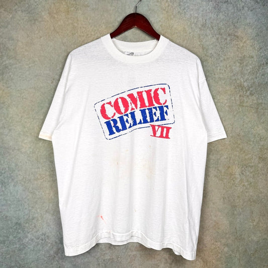 VTG 90s Comic Relief VII T Shirt XL