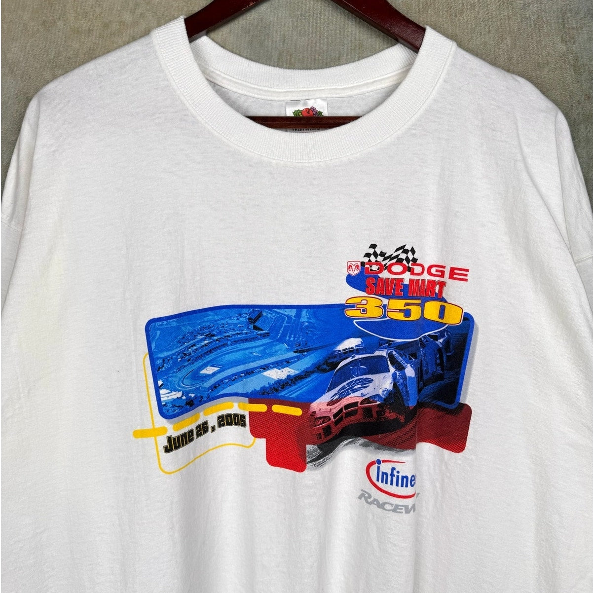 VTG Nascar Racing Save Mart 350 T Shirt XXL