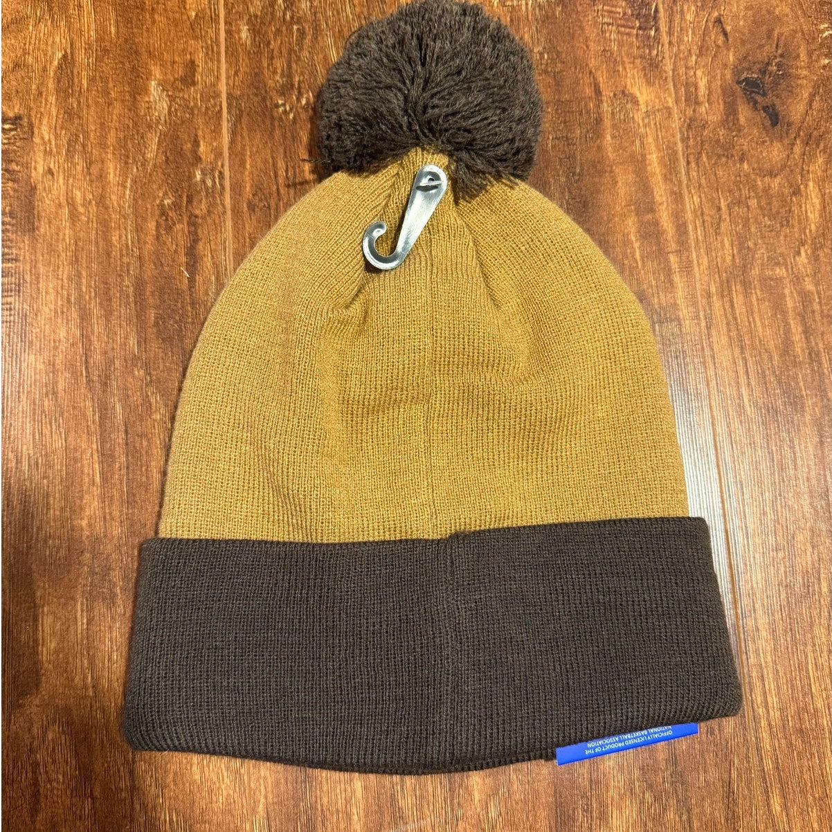 Denver Nuggets Ultra Game NBA Beanie Hat NWT $30 MSRP Brown Tan