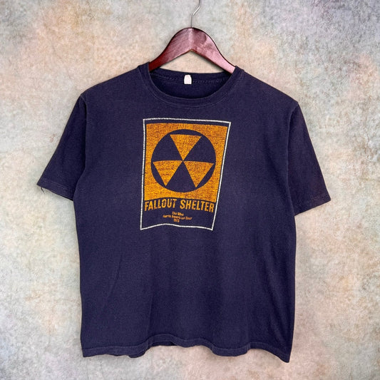 VTG 1973 The Who Fallout Shelter North AmericanTour T Shirt L