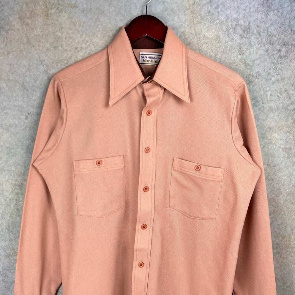 VTG 80s Van Heusen Button Up Shirt L