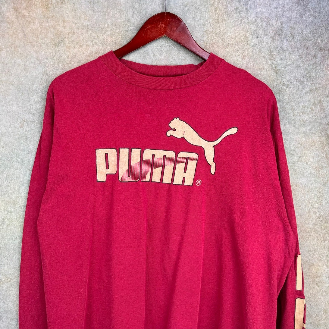 VTG 90s Puma Long Sleeve Shirt XL