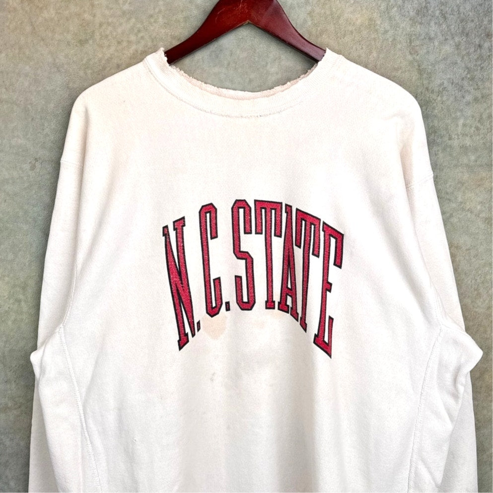 VTG 90s NC State College Sweatshirt XXL