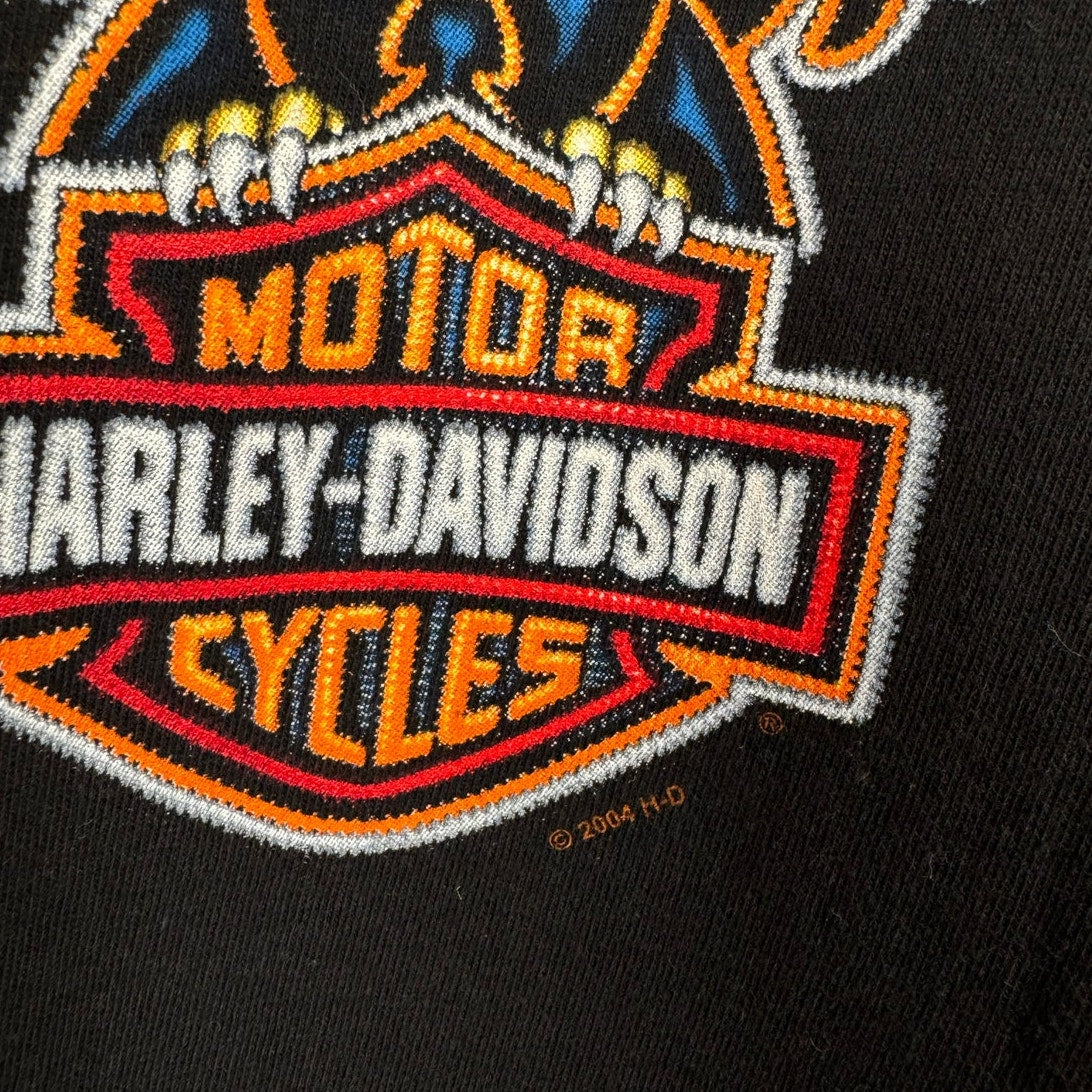 VTG Y2K Harley Davidson Eagle T Shirt XL