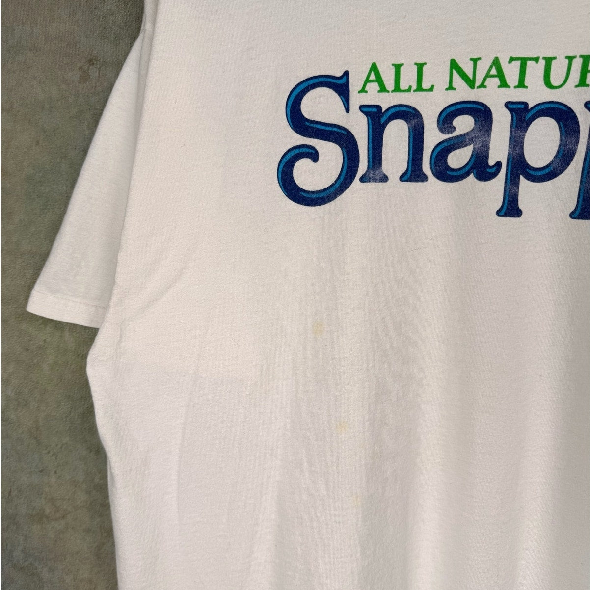 VTG Snapple Iced Tea Promo T Shirt Sz XL